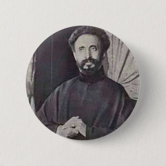 Haile Selassie I Button
