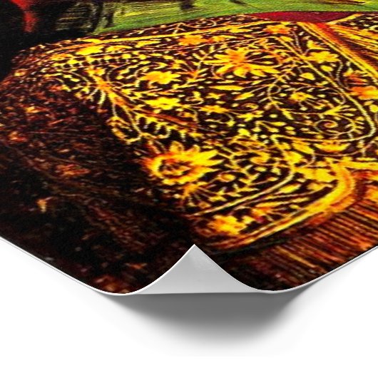 Haile Selassie I Coronation Poster (Ecke)