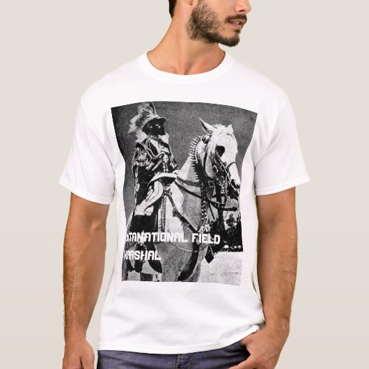Haile Selassie I - Feld-Marschall T-Shirt (Vorderseite)