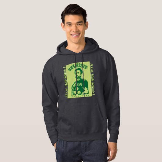 Haile Selassie I H.I.M. Hoodie (Vorne ganz)