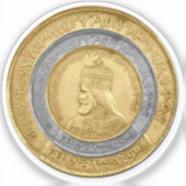 Haile Selassie I HIM Jah Rastafari Rasta Jah Bless Aufkleber (Vorderseite)