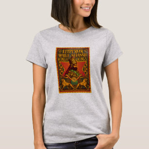 Haile Selassie I HIM Jah Rastafari Rasta Jah Segne T-Shirt
