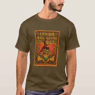 Haile Selassie I HIM Jah Rastafari Rasta Jah segne T-Shirt