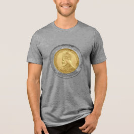 Haile Selassie I HIM Jah Rastafari Rasta Jah segne Tri-Blend Shirt