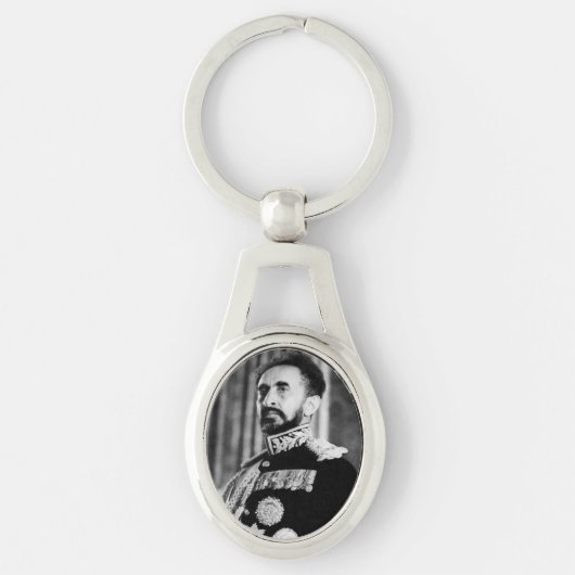 Haile Selassie I HIM Jah Rastafari Rasta Roots  Schlüsselanhänger (Vorderseite)