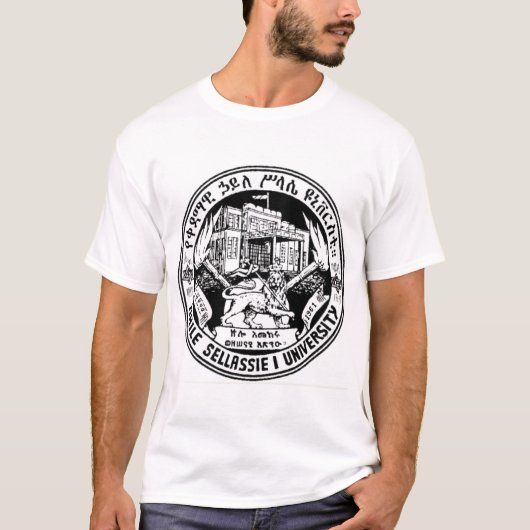 Haile Selassie I HochschulT - Shirt (Vorderseite)