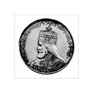 Haile Selassie I Jah Rastafari Holz-Kunst-Stempel Gummistempel