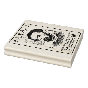 Haile Selassie I Jah Rastafari Holzstempel Gummistempel