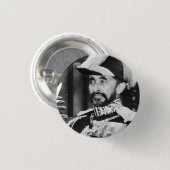 Haile Selassie I Jah Rastafari Reggae Rasta Button (Vorne & Hinten)