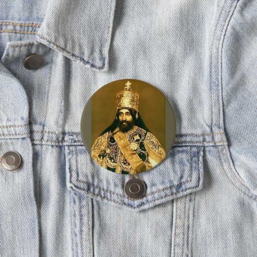 Haile selassie I Knopf Button (Beispiel)