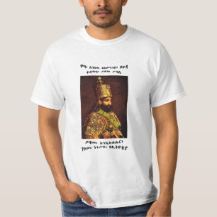 Haile Selassie I, wählen vom Gott, König Of Kön T-Shirt