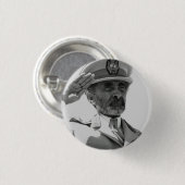Haile Selassie - Jah - Messiah - Rastafari - Schal Button (Vorne & Hinten)