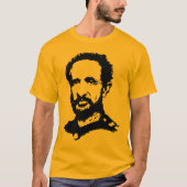 Haile Selassie - Jah - Messiah - Rastafari Shirt (Vorderseite)
