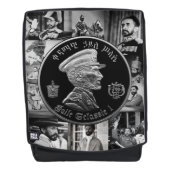 Haile Selassie - Jah Rastafari - Emperor Rucksack (Vorderseite)