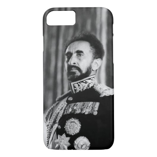 Haile Selassie - Jah Rastafari - iPhone Case (Rückseite)