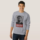 Haile Selassie Jah Rastafari Livity Love Sweater Sweatshirt (Vorne ganz)