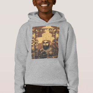 Haile Selassie Jah Rastafari Modern Art Rasta Hoodie