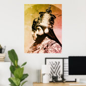 Haile Selassie Jah Rastafari Rasta Reggae Roots Poster (Heimbüro)
