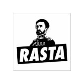 Haile Selassie Jah Rastafari Rasta Roots Stamp Gummistempel (Prägung)