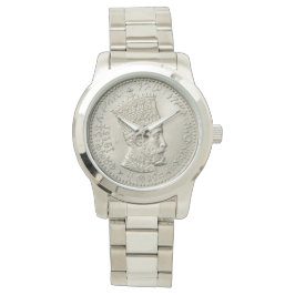 Haile Selassie Jah Rastafari Reggae Rasta Roots Armbanduhr