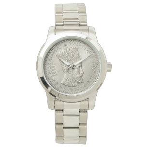 Haile Selassie Jah Rastafari Reggae Rasta Roots Armbanduhr