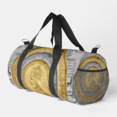Haile Selassie Jah Rastafari Reggae Rasta Roots  Duffle Bag (Rechte Ecke)