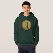 Haile Selassie Jah Rastafari Reggae Rasta Roots Hoodie (Vorne ganz)