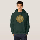 Haile Selassie Jah Rastafari Reggae Rasta Roots Hoodie (Vorne ganz)