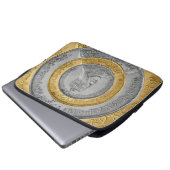 Haile Selassie Jah Rastafari Reggae Rasta Roots Laptopschutzhülle (Vorne Knopf)