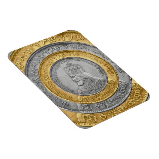 Haile Selassie Jah Rastafari Reggae Rasta Roots Magnet (Rechte Seite)