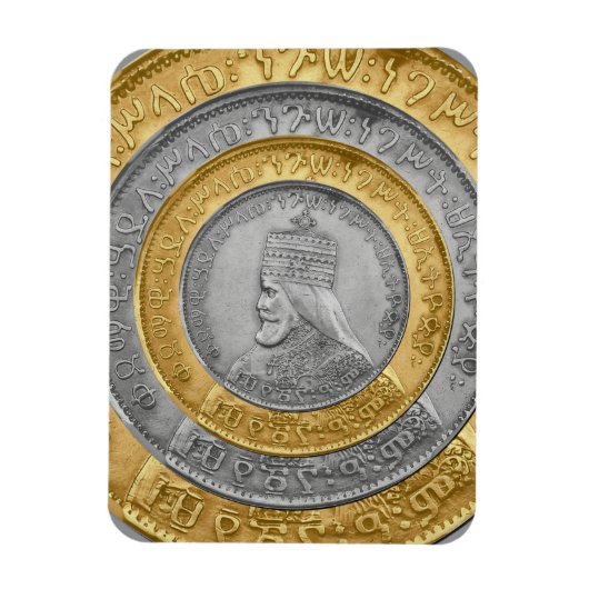 Haile Selassie Jah Rastafari Reggae Rasta Roots Magnet (Vertikal)