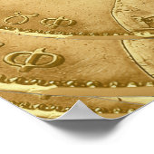 Haile Selassie Jah Rastafari Reggae Rasta Roots  Poster (Ecke)