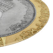 Haile Selassie Jah Rastafari Reggae Rasta Roots Schneidebrett (Ecke)