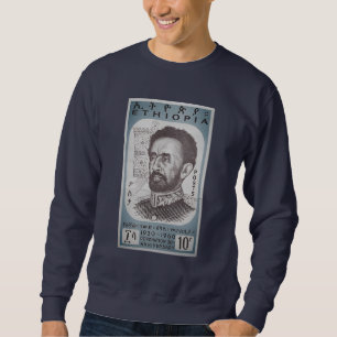 Haile Selassie Jah Rastafari Reggae Rasta Roots  Sweatshirt