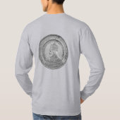 Haile Selassie Jah Rastafari Reggae Rasta Roots  T-Shirt (Rückseite)