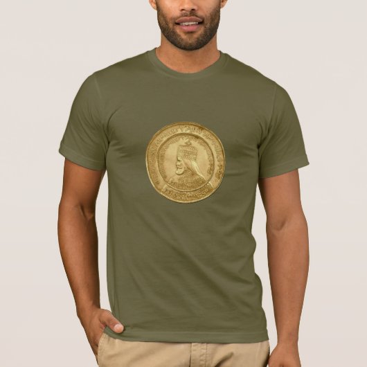 Haile Selassie Jah Rastafari Reggae Rasta Roots  T-Shirt (Vorderseite)