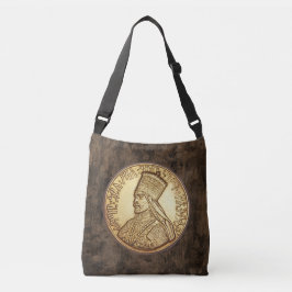 Haile Selassie - Jah Rastafari - Reggae Roots Bag Tragetaschen Mit Langen Trägern
