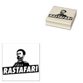 Haile Selassie - Jah Rastafari - Royal Rasta Stamp Gummistempel (Stempel)