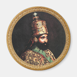 Haile Selassie Jah Rastafari Royal Reggae Roots Magnet