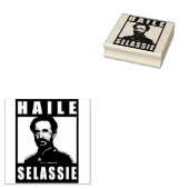 Haile Selassie Jah Rastafari Royal Roots Stamp Gummistempel (Stempel)