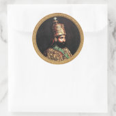 Haile Selassie Jah Rastafari Royal Roots Sticker (Tasche)