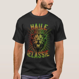Haile Selassie Jah Rastafari T-Shirt
