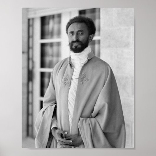 Haile Selassie Lion Rasta Solomon Jah Rastafari Poster (Vorne)
