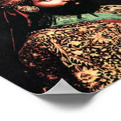 Haile Selassie Lion Rasta Solomon Jah Rastafari Poster (Ecke)