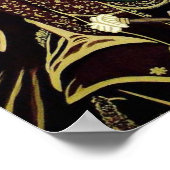 Haile Selassie Lion Rasta Solomon Jah Rastafari Poster (Ecke)