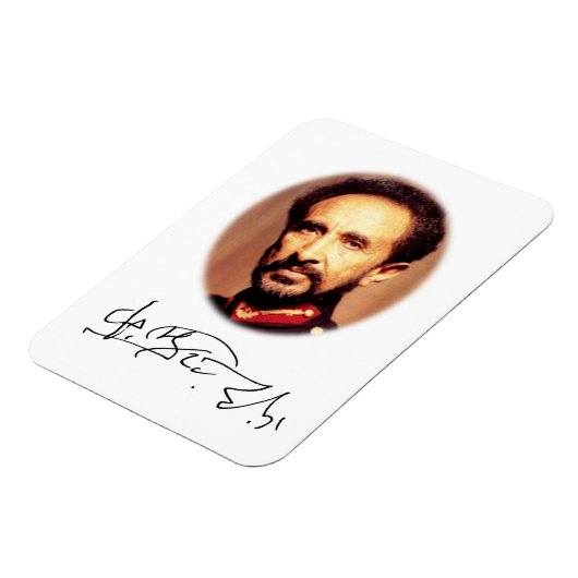 Haile Selassie Magnet (Linke Seite)