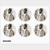 Haile Selassie - Messiah - Jah Rastafari Sticker (Blatt)