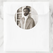 Haile Selassie - Messiah - Jah Rastafari Sticker (Tasche)