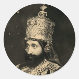 Haile Selassie - Messiah - Jah Rastafari Sticker
