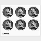 Haile Selassie - Messiah - Jah Rastafari Sticker (Blatt)